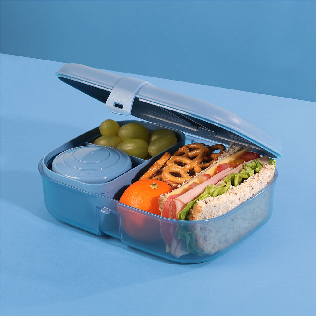 Sistema Ribbon Lunch To Go matboks, 1.1 L - Mountain blue