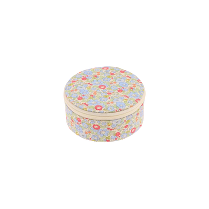 Bon Dep smykkeskrin m. Liberty print - Betsy Ann Light Blue