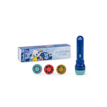 Moulin Roty Lommelykt, Fortell en historie - Puce &amp; Pilou (EN-FR)