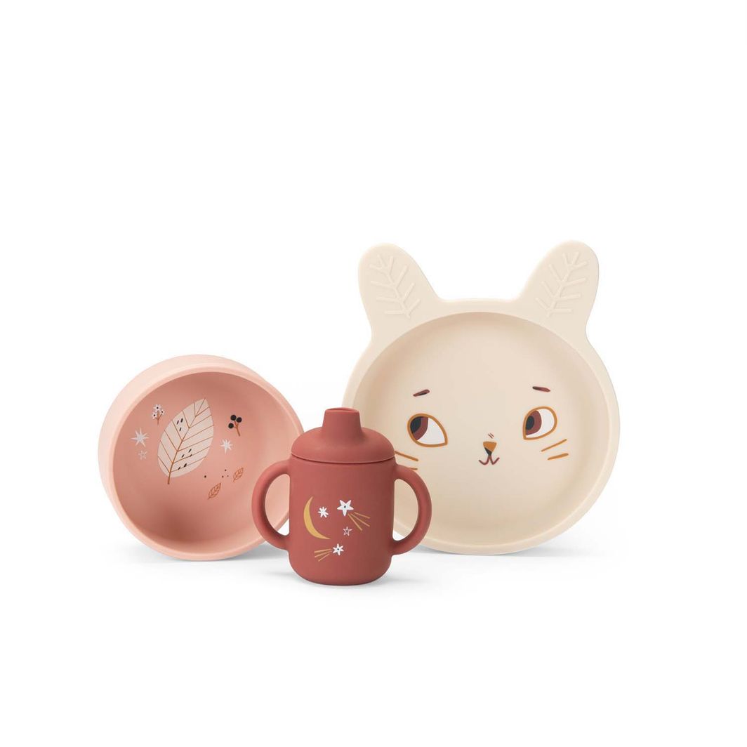 Moulin Roty Mitt første spisesett, Après la pluie