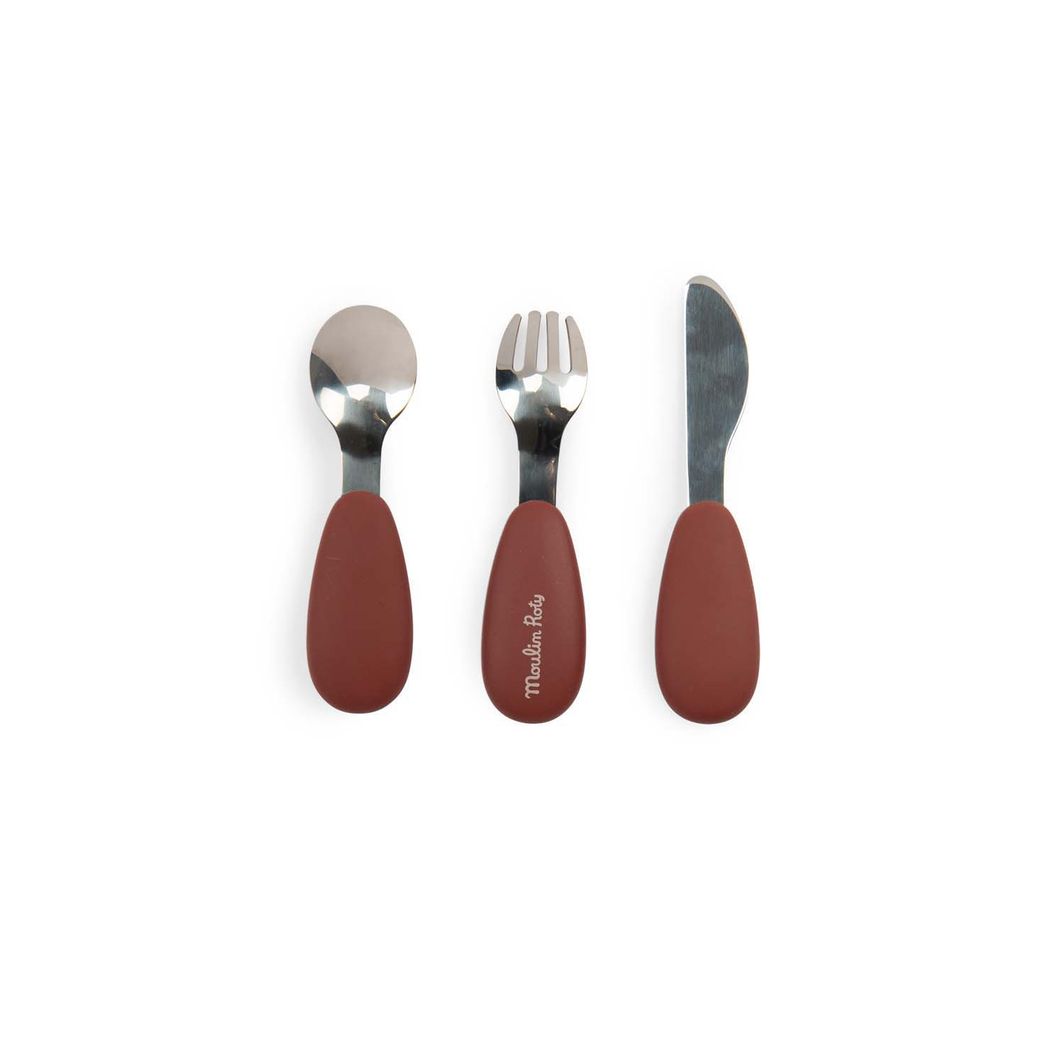 Moulin Roty Mitt første bestikksett, Après la pluie