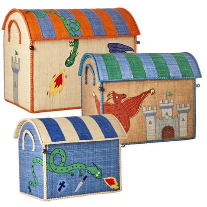 Rice kurvhus til oppbevaring, Drager