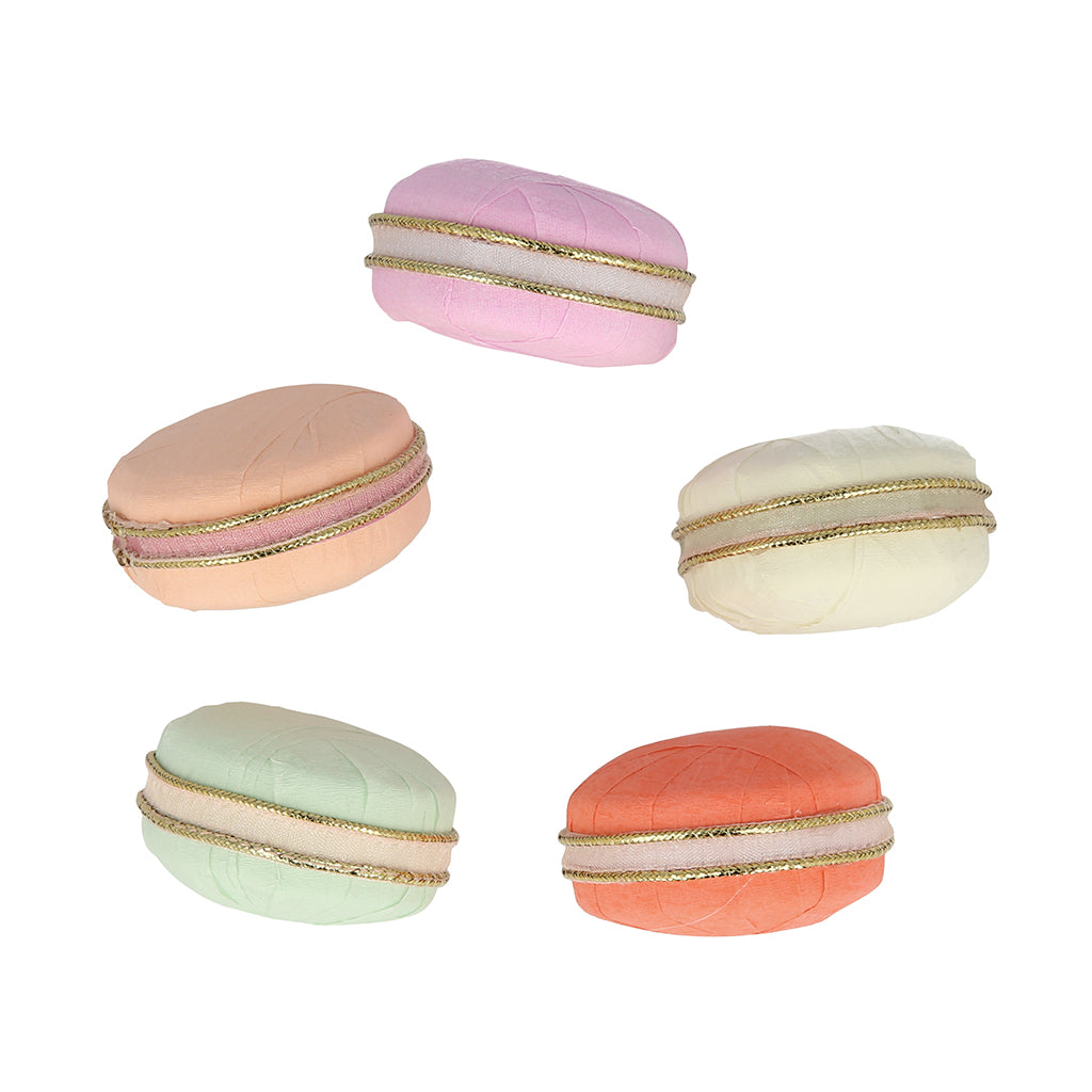 Meri Meri bordpynt, Ladurée Paris,macarons med overraskelse - 5 stk