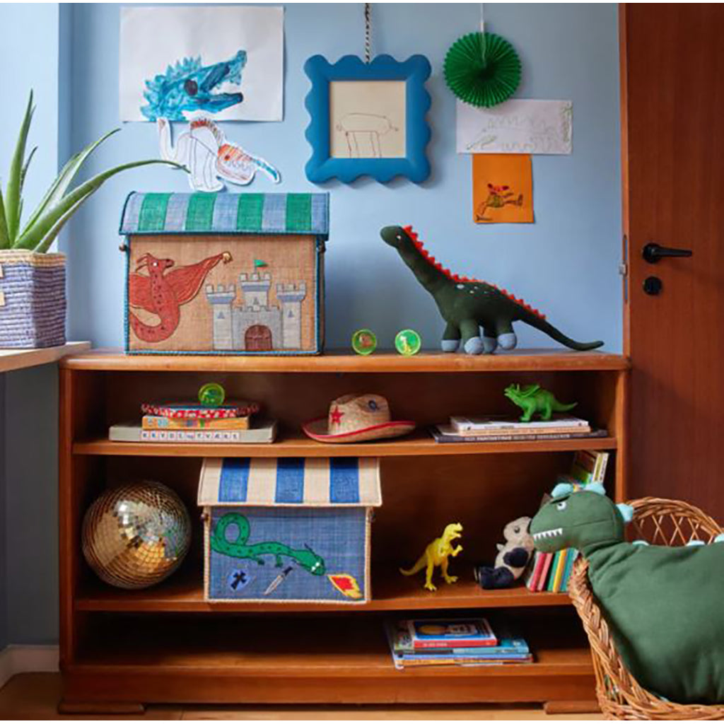 Rice kurvhus til oppbevaring, Drager