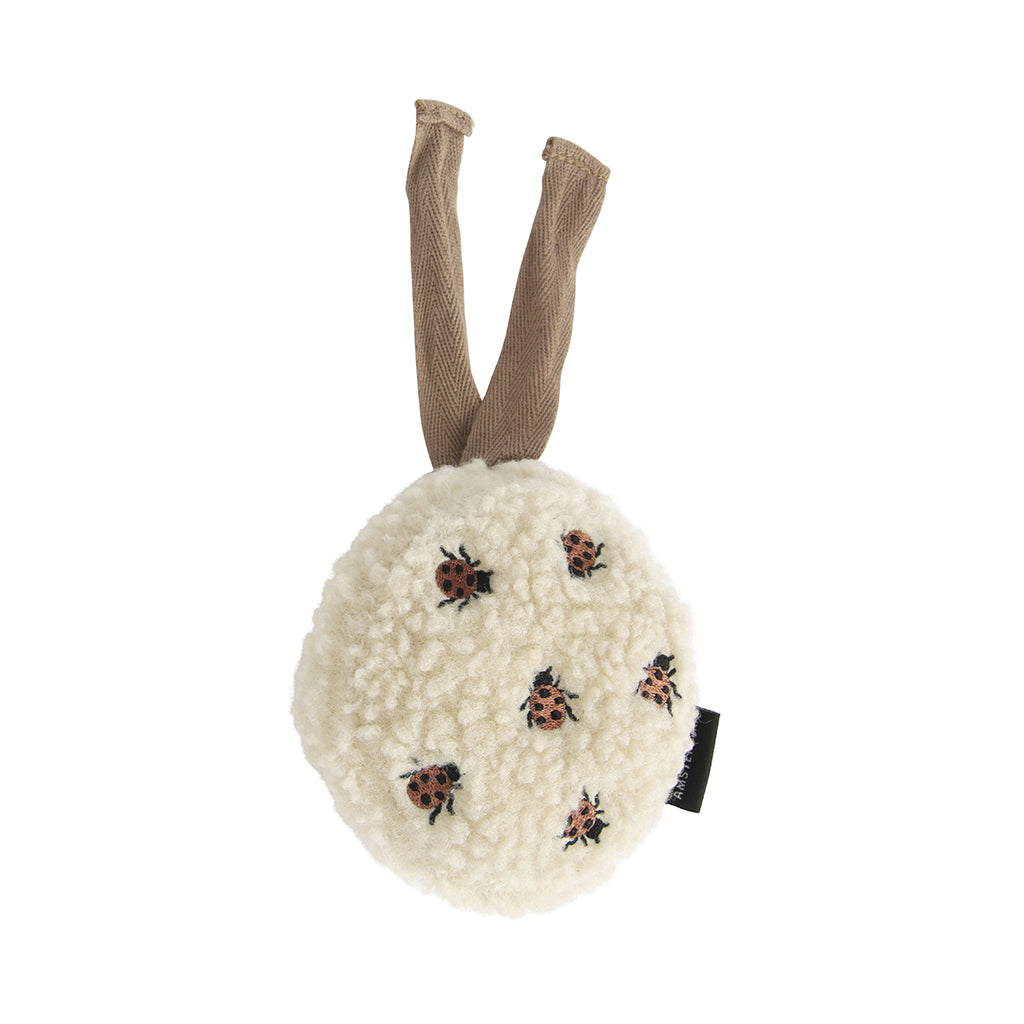 Flow Amsterdam Ted Koseklut med hjertelyd, for reisen - marihøne-motiver