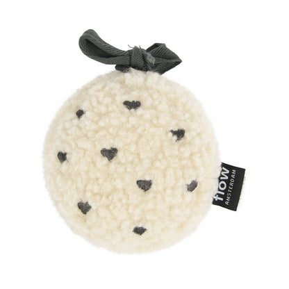 Flow Amsterdam Billy koseklut med hjertelyd, on the go – hjerte-motiver