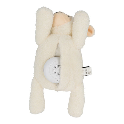 Flow Amsterdam Hjertelydsbamse med oppladbart batteri, Rosie beige