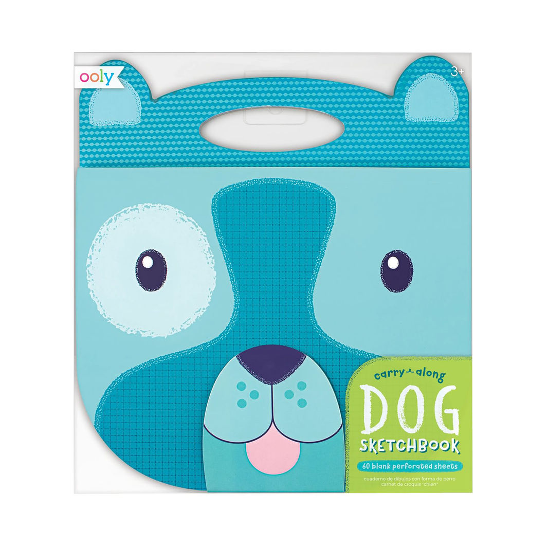 Ooly Skisseblokk – Carry Along Hund 23x18 cm