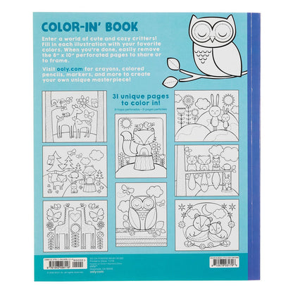 Ooly Fargebok, Little Cozy Critters - Vesener