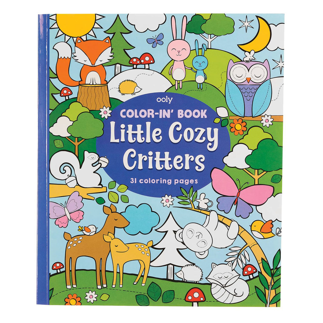 OOLY Malebog, Little Cozy Critters