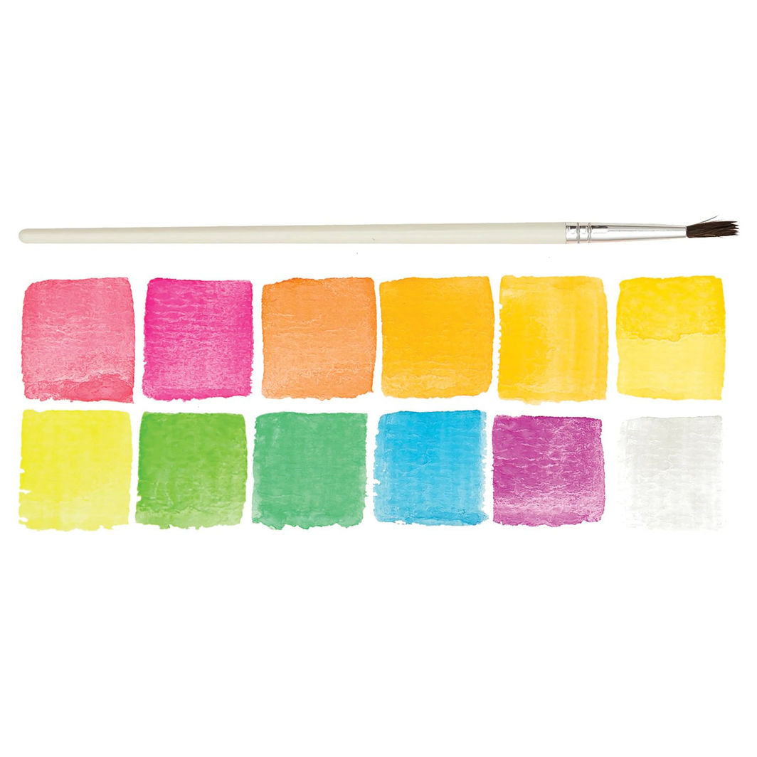 Ooly Vannfargepalett, Chroma Blends - Neon