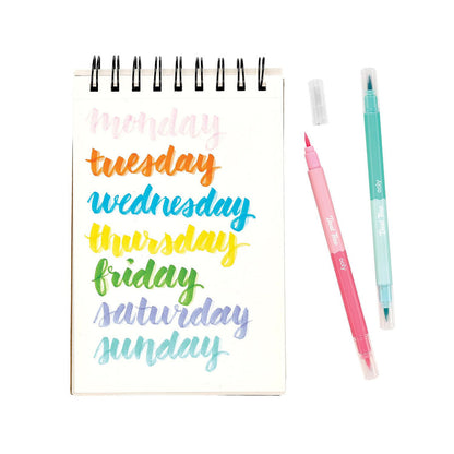 Ooly Penseltusjer 12 stk, Dobbeltsidig - Dual Tone