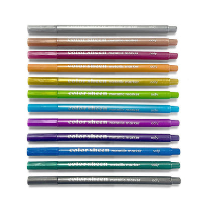 Ooly Tuscher 12 stk - Color Sheen Metallic