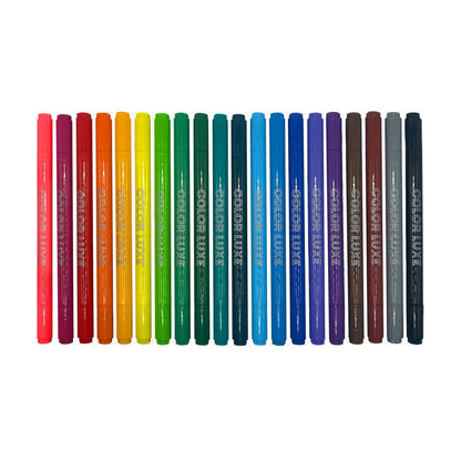 OOLY Tuschpen 20 stk - Dobbeltsidet - Color Luxe