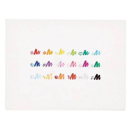 Ooly penseltusjer med stempel, 18 stk, Stampables