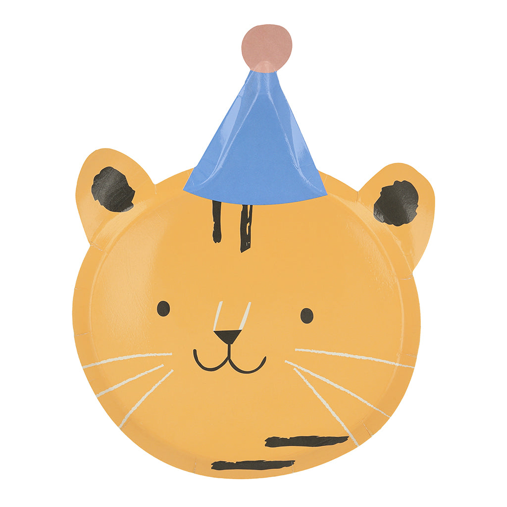 Meri Meri pappfat, Dyreparade, stansede - 8 stk.