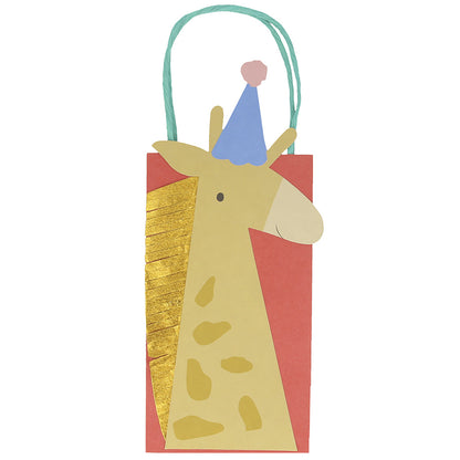 Meri Meri gaveposer, Dyreparade - 8 stk.