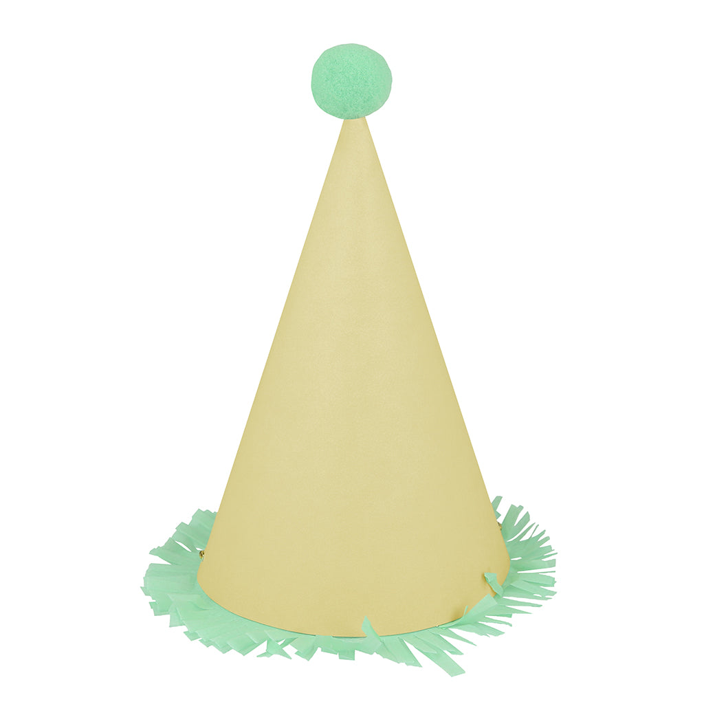 Meri Meri festhatter, Store partyhatter - 8 stk.