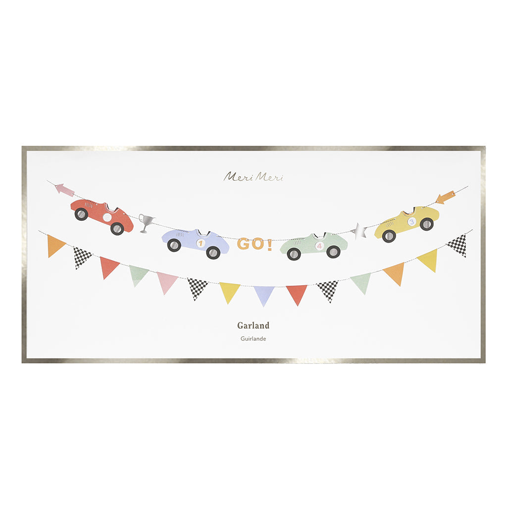 Meri Meri girlande, Race car - 1.8 meter