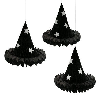 Meri Meri Halloween, Honeycomb hatte - dekoration