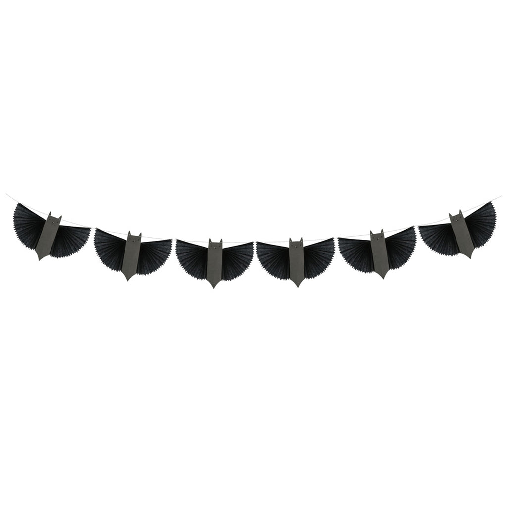 Meri Meri guirlande, Halloween - Flagermus - 1.8 meter