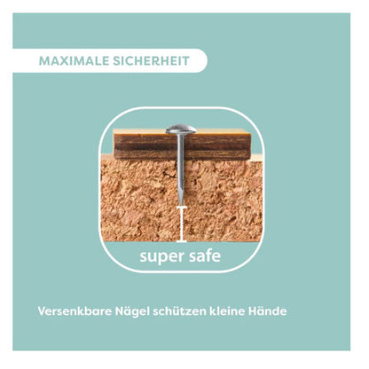 Haba Hammerbrett m spiker, Geometriske former