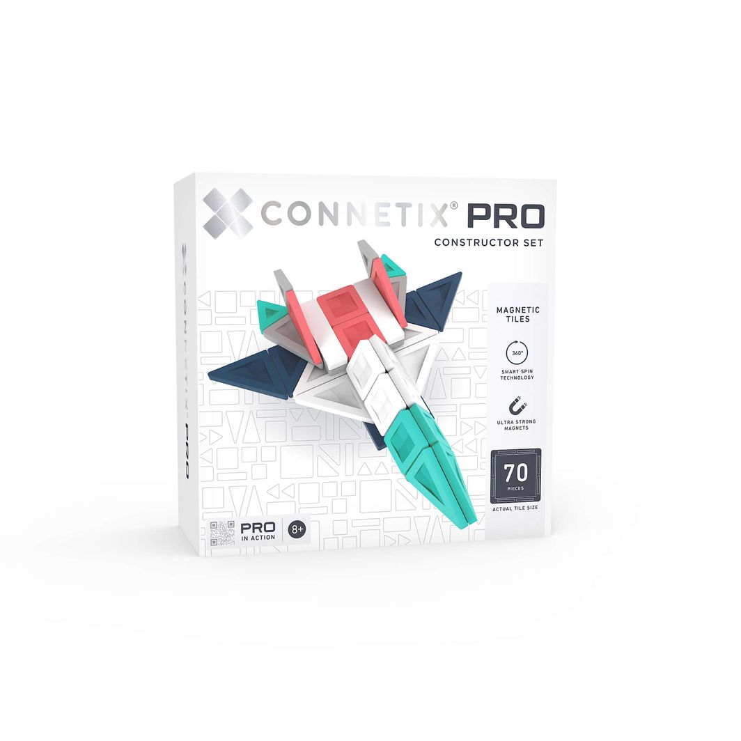 CONNETIX Connetix Pro Constructor Set - magnetsett - 70 deler