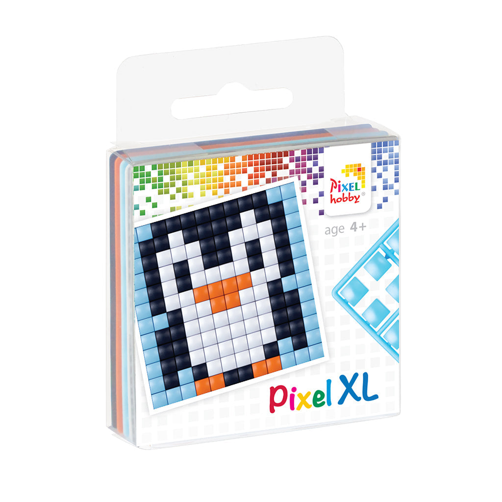 Pixel mosaic XL perler pingvin sæt i original emballage