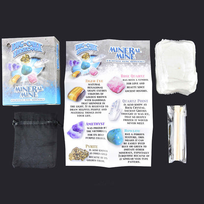 Robetoy grav ut og finn og-find, assorterete funn