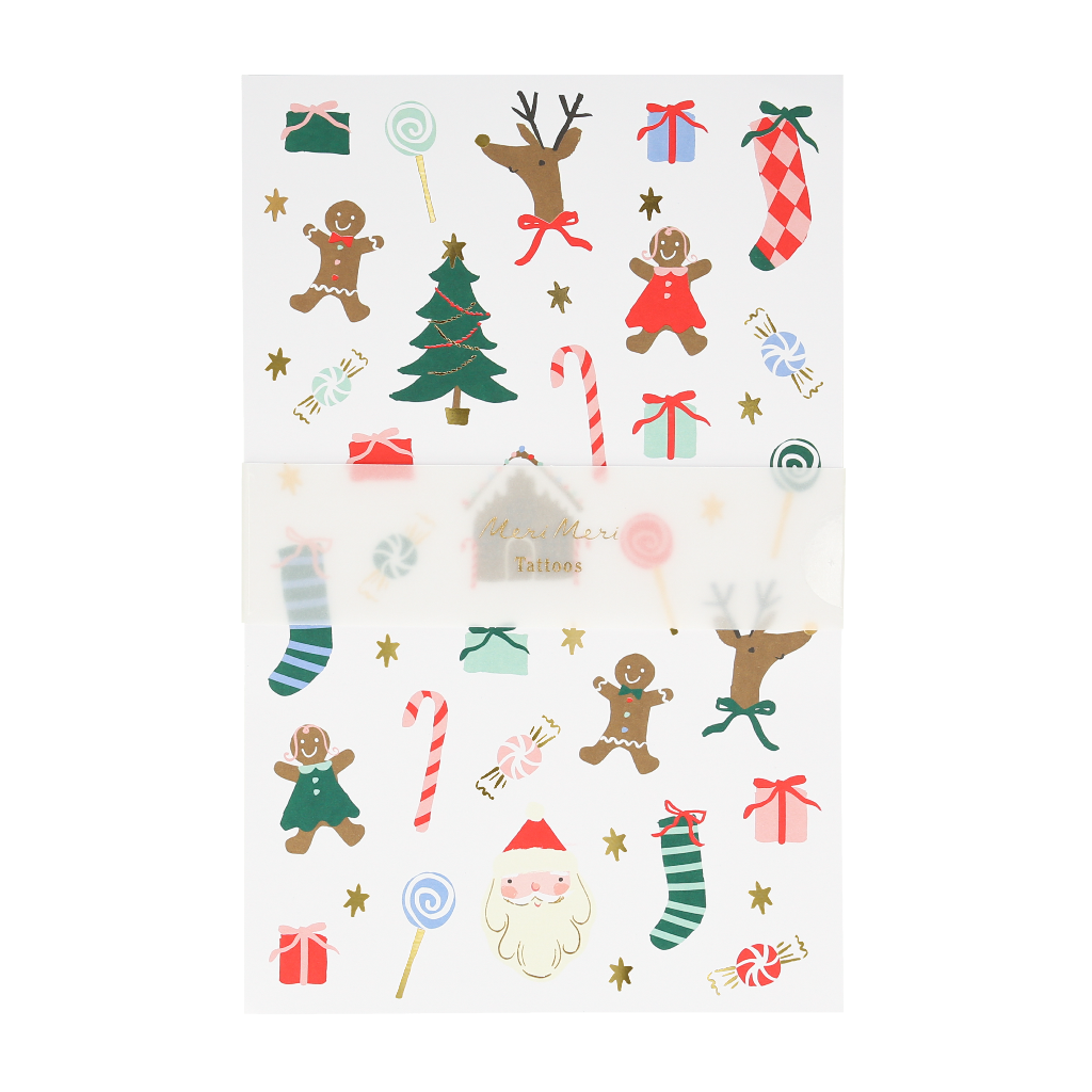 Meri Meri tatoveringer, Glædelig jul