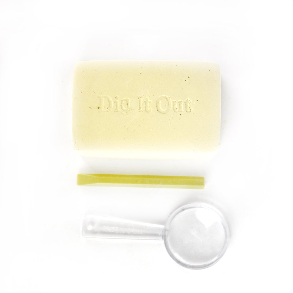 Robetoy hakk-og-finn, naturfossiler - Glow ind the dark