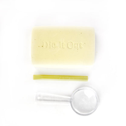 Robetoy hakk-og-finn, naturfossiler - Glow ind the dark