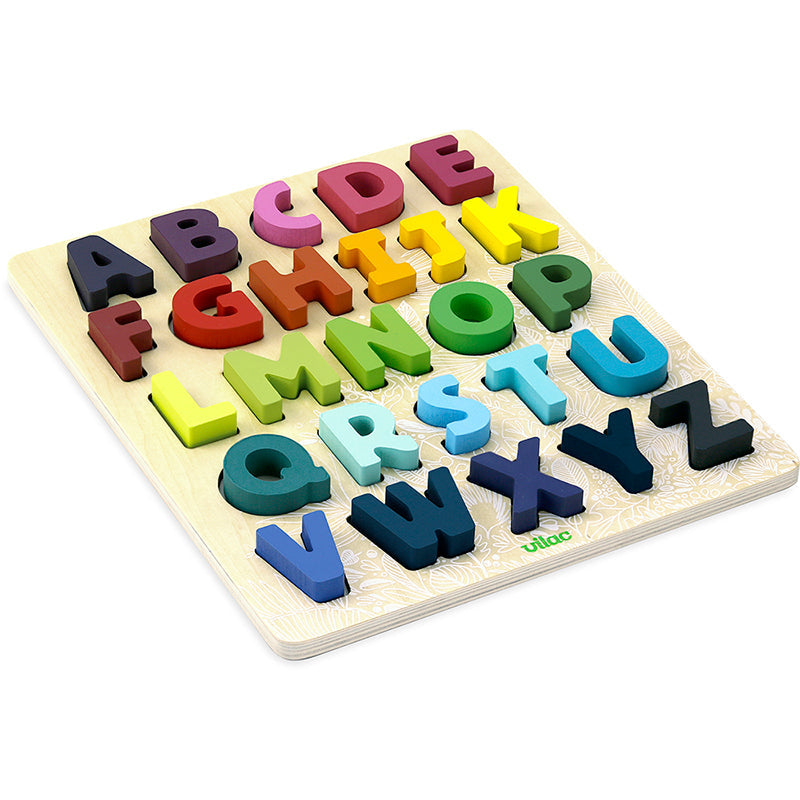 Vilac puslespill i tre, ABC