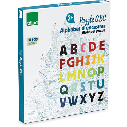 Vilac puslespill i tre, ABC