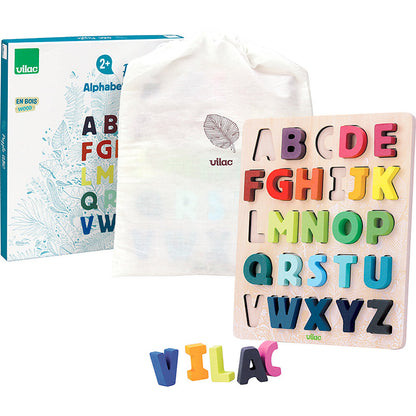 Vilac puslespill i tre, ABC
