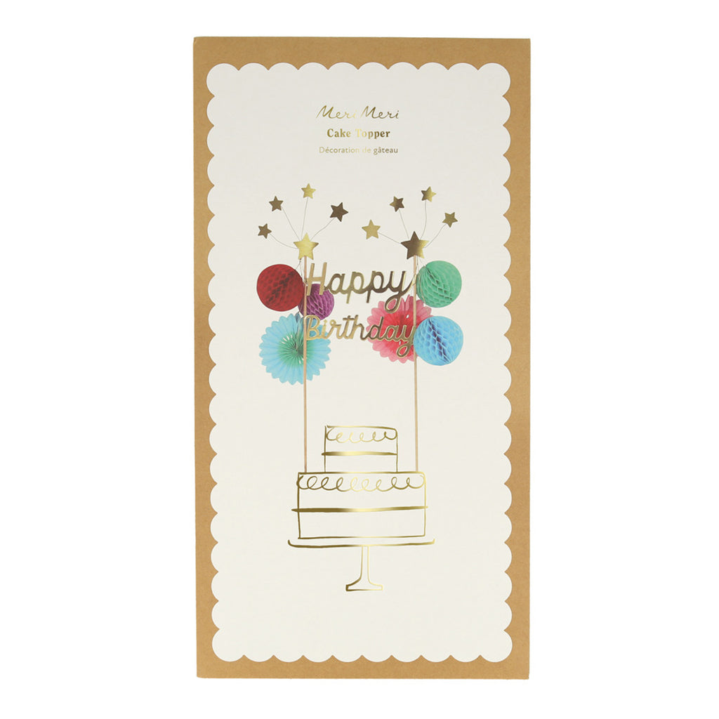Meri Meri kakepynt, Happy Birthday