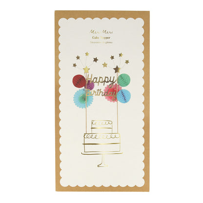 Meri Meri kakepynt, Happy Birthday