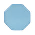 Meri Meri Paptallerkener, Cornflower blue - 8 stk. 