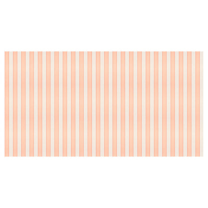 Meri Meri papirduk, Peach stripe - 259 x 137 cm