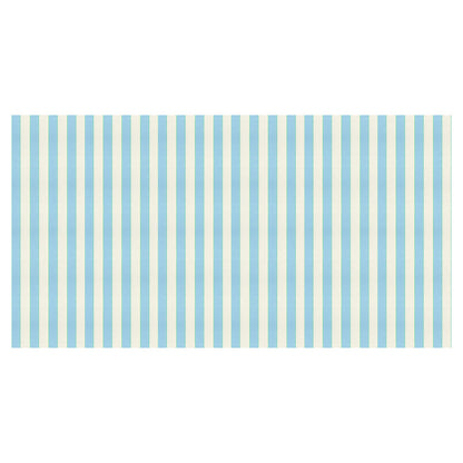 Meri Meri papirsduk, Pale blue stripe - 259 x 137 cm