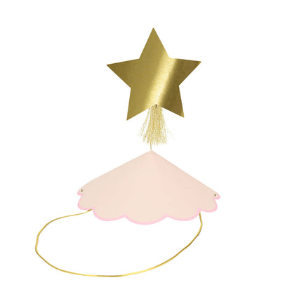 Meri Meri festhatter, Happy icons party hats - 6 stk.