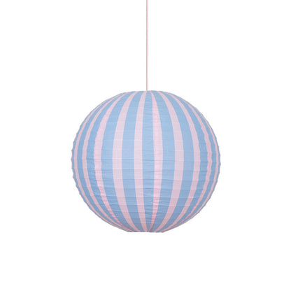 Meri Meri lanterne i rispapir, Stripy lanterns, 3-pakning - UTEN LYSPÆRE