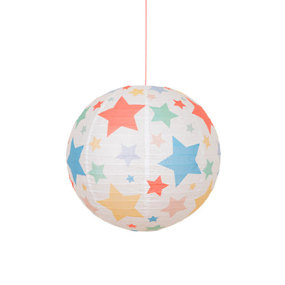 Meri Meri lanterne i rispapir, Stars and stripes, 3-pakning - UTEN LYSKILDE