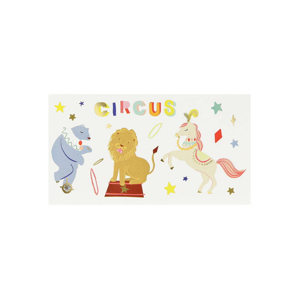 Meri Meri tatoveringer, Cirkus