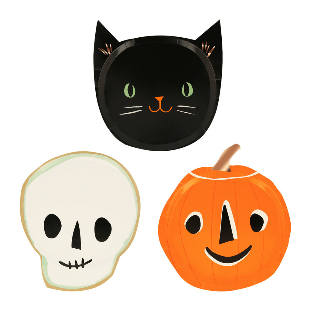 Meri Meri Papptallerkener, Halloween, It&