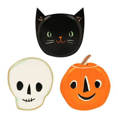 Meri Meri Papptallerkener, Halloween, It&