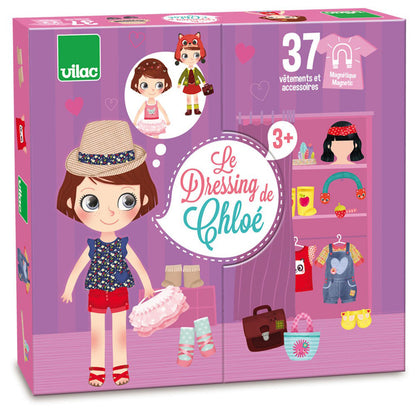 Vilac Kle-på-dukke, Magnetisk