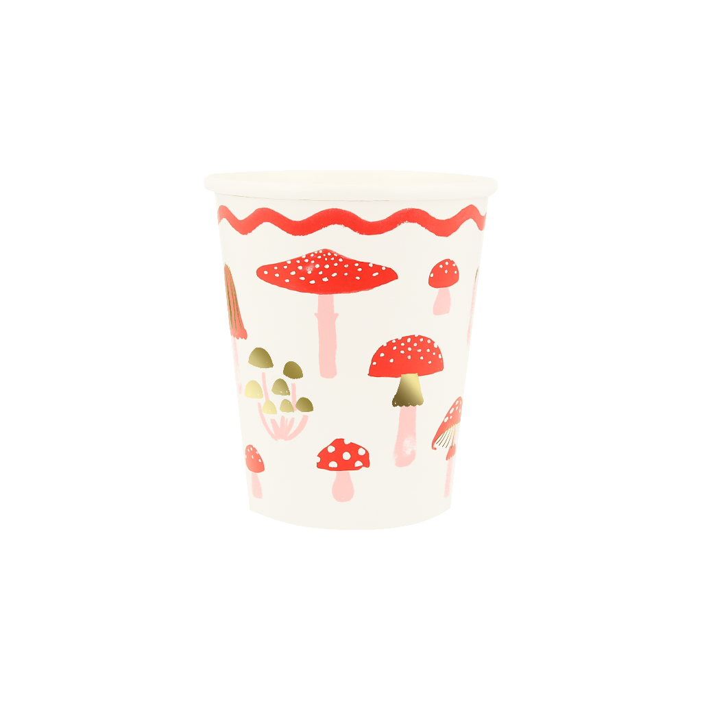 Meri Meri papkrus, Merry Mushroom - 8 stk.
