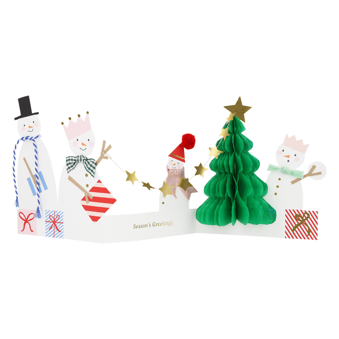 Julesnømannens trekkspillfamilie