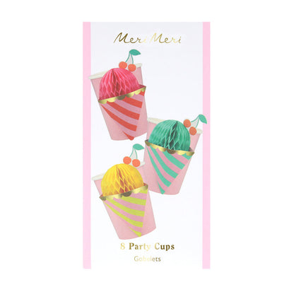 Meri Meri papkrus, Ice cream - 8 stk.